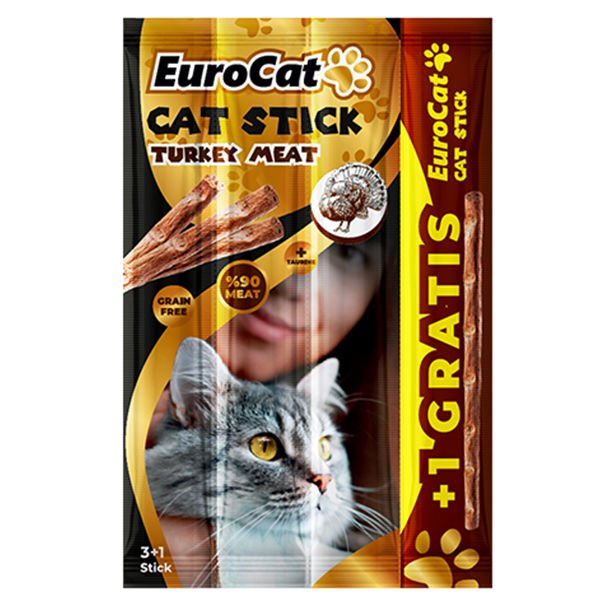 Euro Cat Hindi Etli Kedi Ödül Maması 4x5 Gr