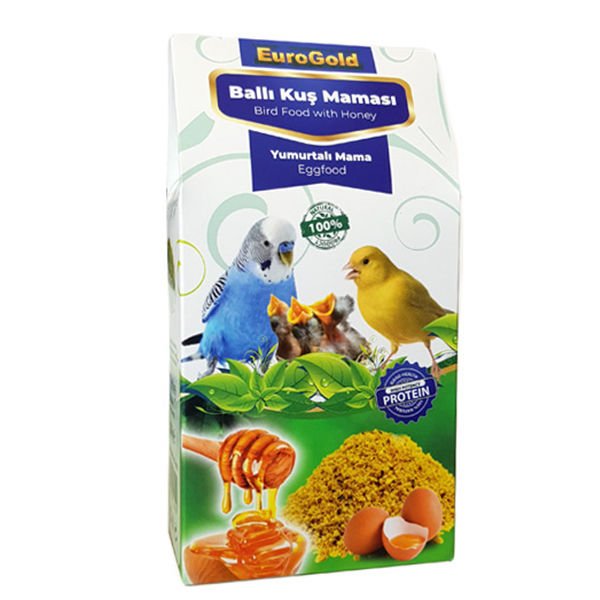 Euro Gold Ballı Yumurtalı Kuş Maması 100 Gr