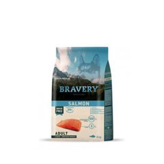 Bravery Orta ve Büyük Irk Somonlu Tahılsız Yetişkin Köpek Maması 4 Kg