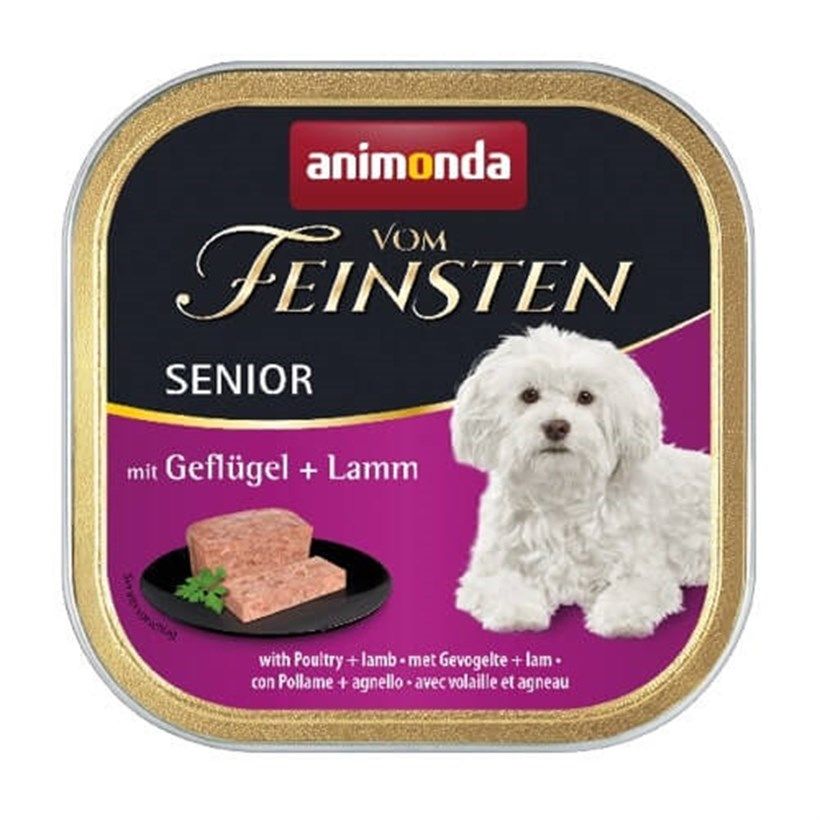 Animonda Vom Feinsten Kümes Hayvanlı ve Kuzu Etli Yaşlı Köpek Konservesi 150 Gr