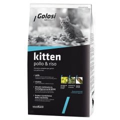 Golosi Pollo Riso Tavuk ve Pirinçli Yavru Kedi Maması 1.5 Kg