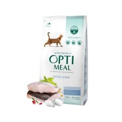 Optimeal Extra Shine Morina Balıklı Yetişkin Kedi Maması 1.5 Kg