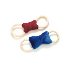 Karlie Peluş Kemik Stres İpi Köpek Oyuncağı 29x9 Cm