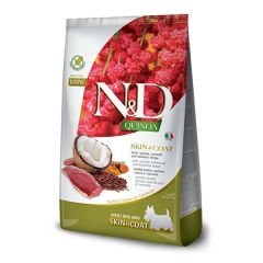 N&D Quinoa Skin Coat Ördekli Mini Yetişkin Köpek Maması 2.5 Kg