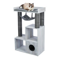 Trixie Kedi Oyun Evi ve Tırmalama Tahtası Gri 72x110x38 Cm