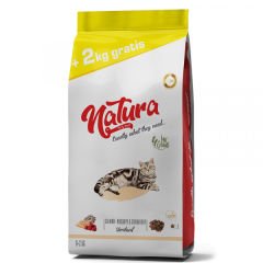 Natura Sterilised Düşük Tahıllı Balıklı Kısırlaştırılmış Kedi Maması 8 Kg + 2 Kg Hediyeli
