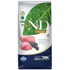N&D Tahılsız Kuzu Etli Yaban Mersinli Kedi Maması 10 kg