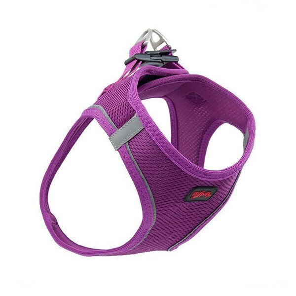 Tailpetz Air Mesh Harness Köpek Göğüs Tasması Xxsmall Mor 24-28x28-32 Cm