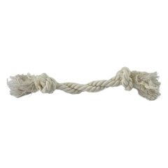 Pet Comfort 2 Düğümlü 100% Pamuk At Getir ve Diş Kaşıma Köpek Oyuncağı 20 Cm