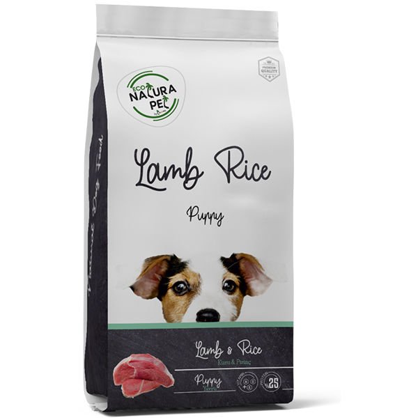 Eco Natura Puppy Kuzu Etli Yavru Köpek Maması 1.5 Kg