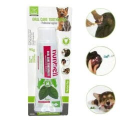 Nunbell Kedi & Köpek Diş Macunu Naneli 95 Gr