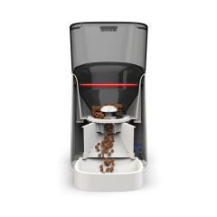 Wero Pet Feeder Kameralı ve Ses Kontrollü Akıllı Mama Kabı Siyah