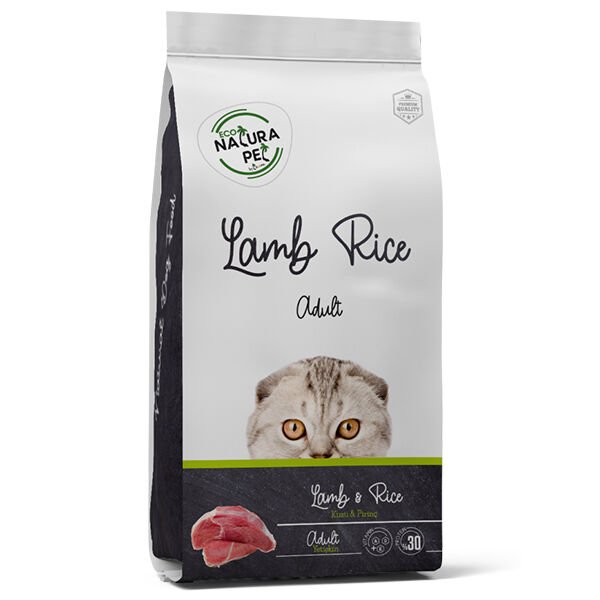 Eco Natura Adult Kuzu Etli Yetişkin Kedi Maması 15 Kg