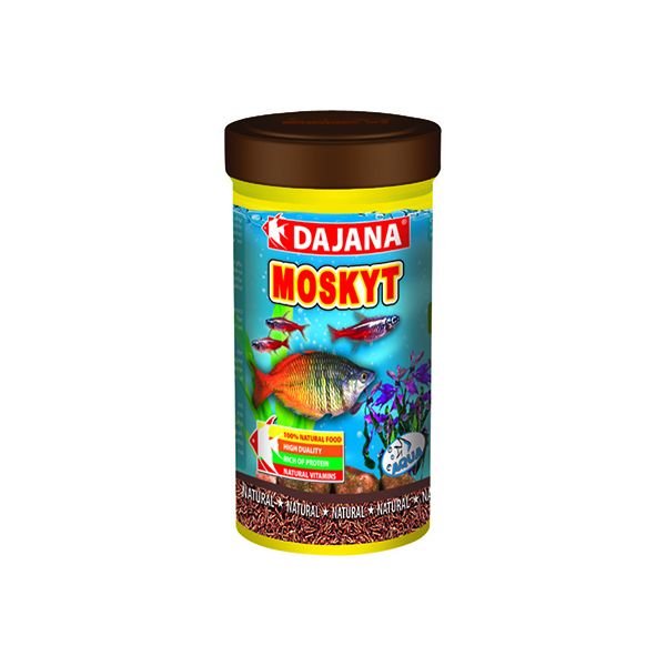Dajana FD Blood Worms Akvaryum Balık Yemi 100 Ml 8 Gr