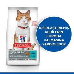 Hills Young Sterilised Ton Balıklı Kısırlaştırılmış Kedi Maması 1.5 Kg