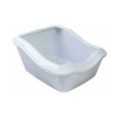 Trixie Yüksek Kenarlı Açık Kedi Tuvaleti Beyaz 45x29x54 Cm