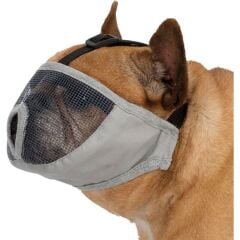 Trixie Kısa Burunlu Köpek Ağızlığı Gri Small 23 Cm