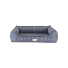 Pet Comfort Delta Varius Kedi ve Köpek Yatağı Kareli Mavi Medium 70x90 Cm