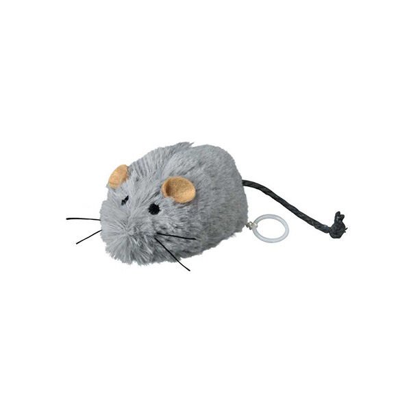 Trixie Peluş Titreşimli Fare Kedi Oyuncağı 8 Cm