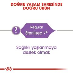 Royal Canin Sterilised +7 Kısırlaştırılmış Yaşlı Kedi Maması 1,5 kg