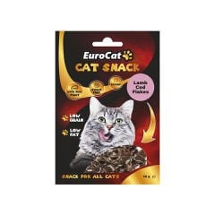 Euro Cat Cat Snack Düşük Tahıllı Kuzu Etli Catnipli Kedi Ödül Maması 50 Gr