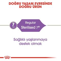 Royal Canin Sterilised +7 Kısırlaştırılmış Yaşlı Kedi Maması 3,5 kg