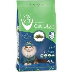 Vancat Ince Taneli Çam Kokusu Kokulu Kedi Kumu 10 Kg