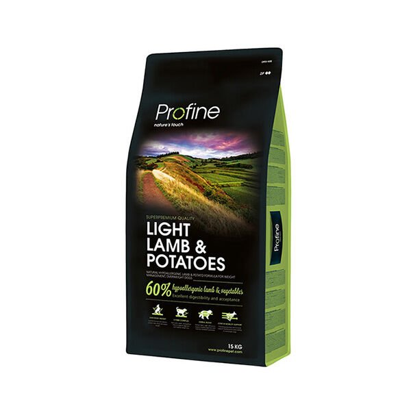 Profine Düşük Tahıllı Light Kuzulu Diyet Köpek Maması 15 Kg