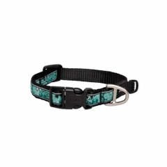 Rogz Fancy Dress Halsband Karışık Desenli Köpek Boyun Tasması Siyah/Yeşil Extra Large 2.5x43-70 Cm
