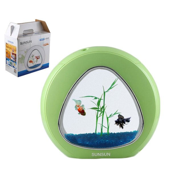 Sunsun Komple Akvaryum 29x15x26.5 Cm 4 Lt Yeşil