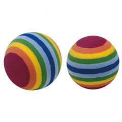 Ferplast Pa 5404 Rainbow Ball Top Kedi Oyuncağı 3.5 Cm