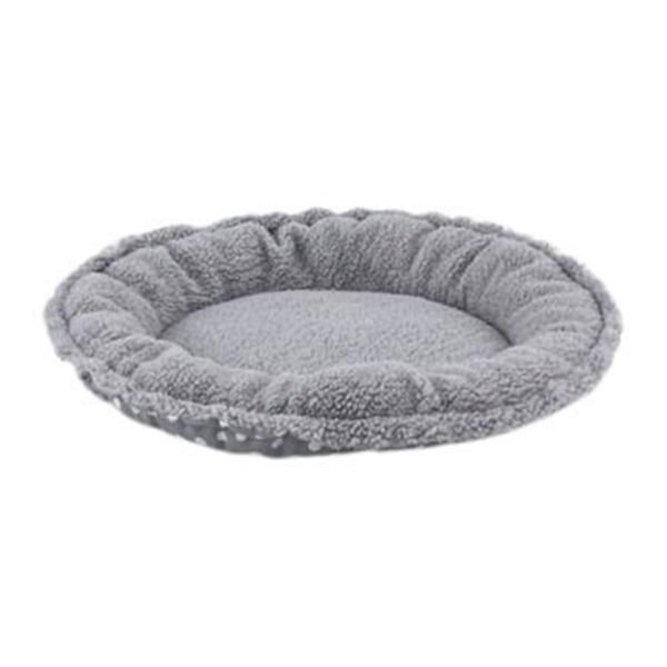 Pet Comfort Sunflower Çift Taraflı Peluş Kedi ve Köpek Yatağı Gri 85 Cm