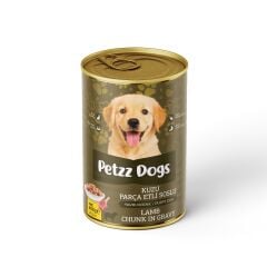 PetzzDogs Kuzu Etli Yavru Köpek Konservesi