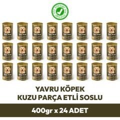 PetzzDogs Kuzu Etli Yavru Köpek Konservesi