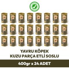 PetzzDogs Kuzu Etli Yavru Köpek Konservesi 400 Gr 1 Adet