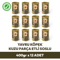 PetzzDogs Kuzu Etli Yavru Köpek Konservesi 400 Gr 1 Adet