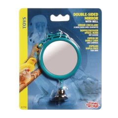 Living World Çift Taraflı Ayna Kuş Oyuncağı 7 Cm Yeşil