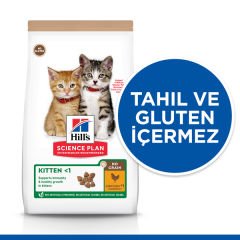 Hills Tahılsız Tavuklu Yavru Kedi Maması 1.5 Kg