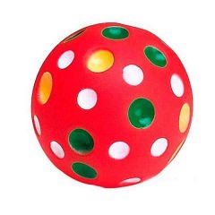 Ferplast Pa 6012 Vinil Delikli Top Köpek Oyuncağı Medium 8 Cm