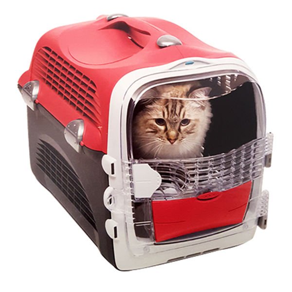 Catit Cabrio Carrier Kırmızı Kedi Taşıma Çantası