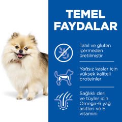 Hills Tahılsız Ton Balıklı Mini Yetişkin Köpek Maması 1.5 Kg