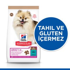 Hills Tahılsız Ton Balıklı Mini Yetişkin Köpek Maması 1.5 Kg