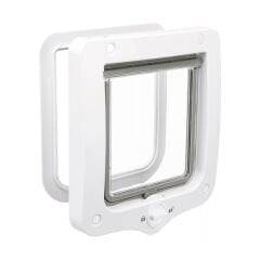 Trixie Çift Yönlü Kedi Kapısı Beyaz 20x22 Cm