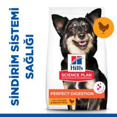 Hills Perfect Digestion Tavuklu Küçük Irk Yetişkin Köpek Maması 3 Kg