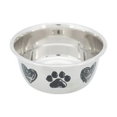 Trixie Kedi ve Köpek Mama ve Su Kabı Paslanmaz Çelik 1 Lt 13 Cm