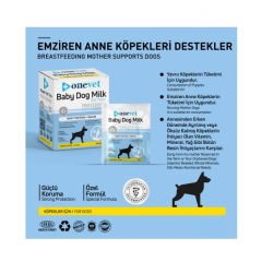 OneVet Sindirim ve Büyüme Destekleyici Yavru Köpek Süt Tozu 5 Gr 30 Adet