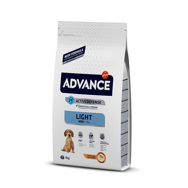 Advance Light Mini Tavuklu Küçük Irk Diyet Köpek Maması 7.5 Kg