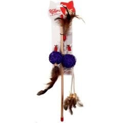 Natura Ptc-028 Üç Uçlu Doğal Ked Olta Oyuncağı 40 Cm