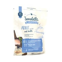 Sanabelle Adult Tahılsız Kümes Hayvanlı ve Alabalıklı Yetişkin Kedi Maması 400 Gr