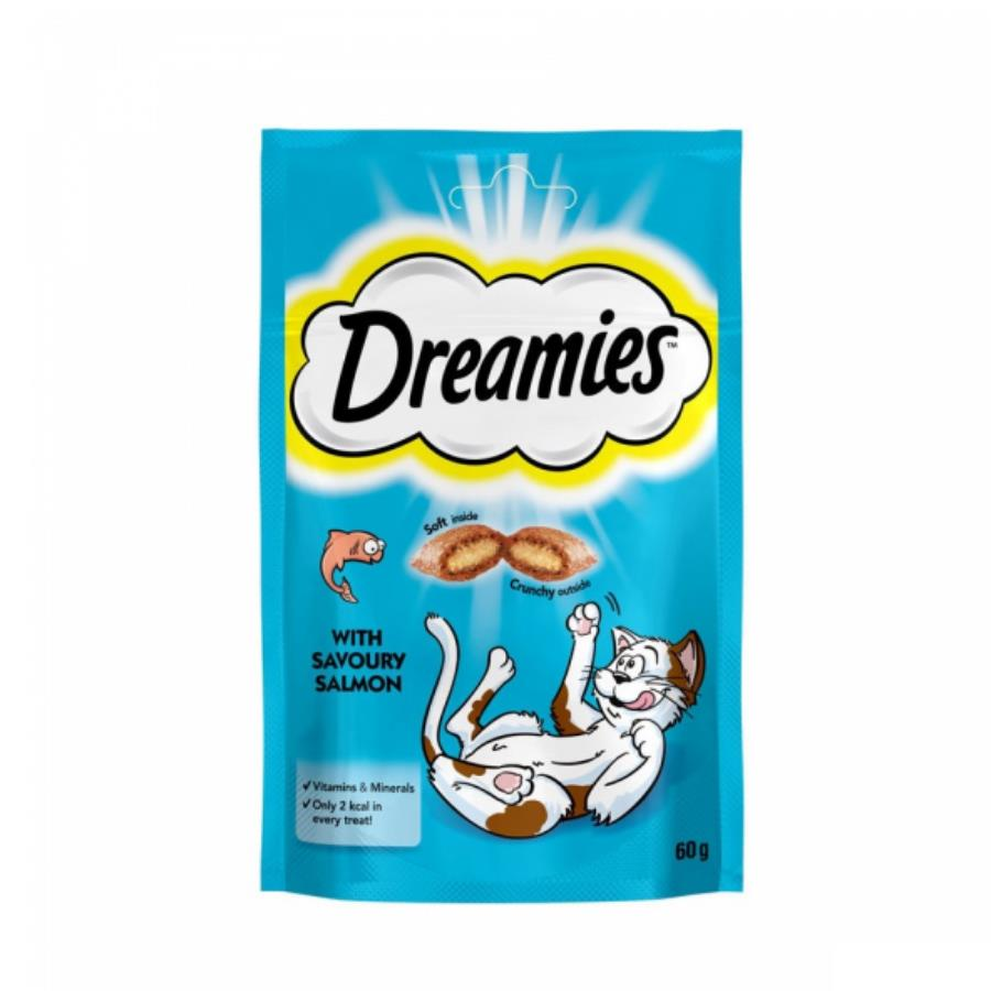 Dreamies İçi Dolgulu Somonlu Kıtır Kedi Ödülü 60 gr